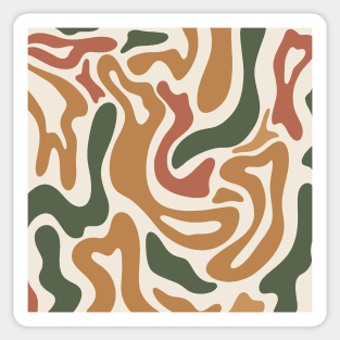 Fall swirl Sticker